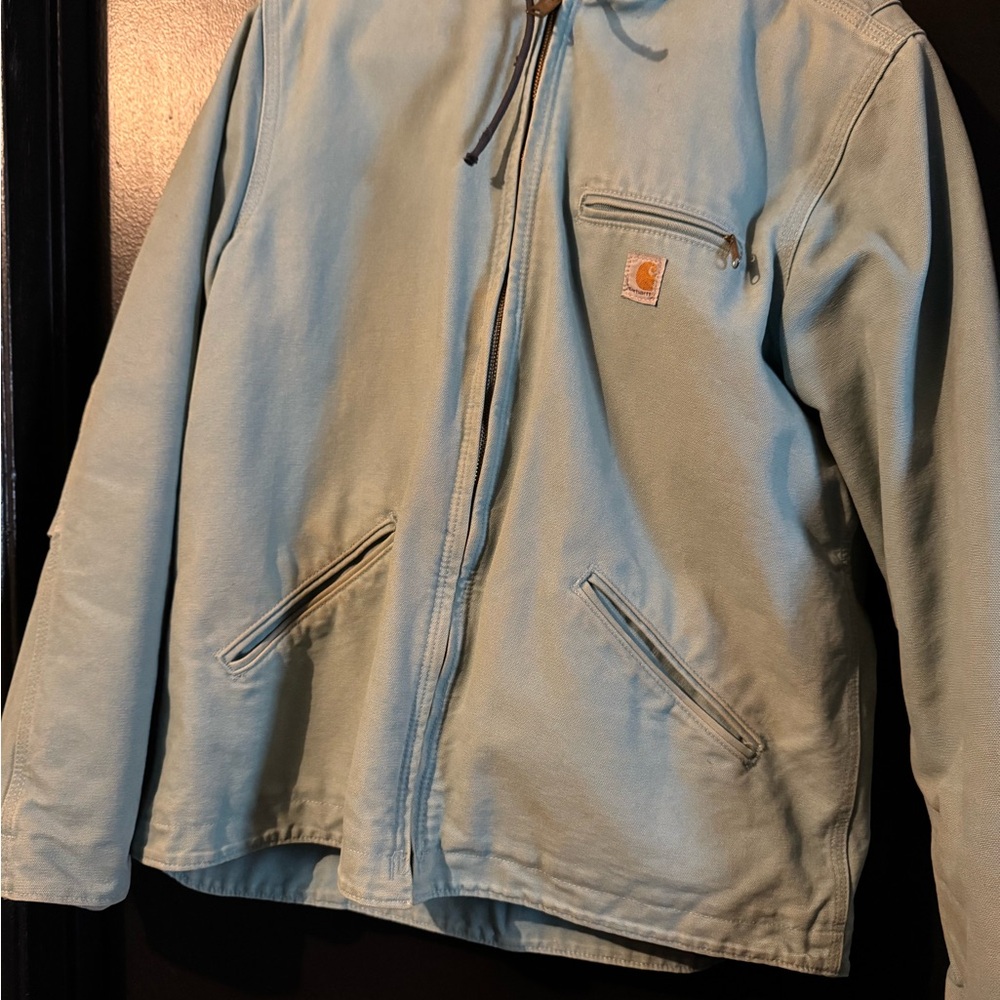 Carhartt Blue Sea Glass Hooded Jacket
